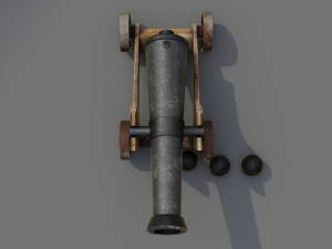 Cannon 3Dモデル