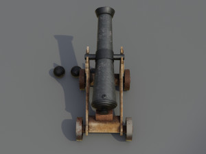 Cannon 3Dモデル