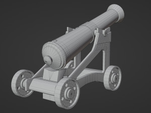 Cannon 3Dモデル