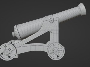 Cannon 3Dモデル