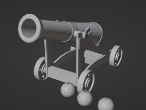 Cannon 3Dモデル