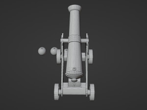 Cannon 3Dモデル