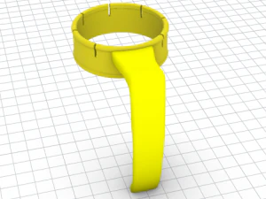 automatic handle for beer and soda cans 3D Model