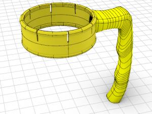 automatic handle for beer and soda cans Modèle 3D