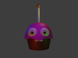 fnaf cake chika 3D 模型