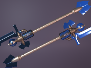 war scythe 3D 模型