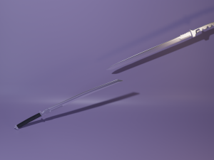 six swords Modèle 3D