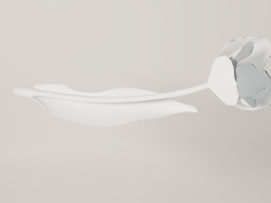 glass tulip 3Dモデル