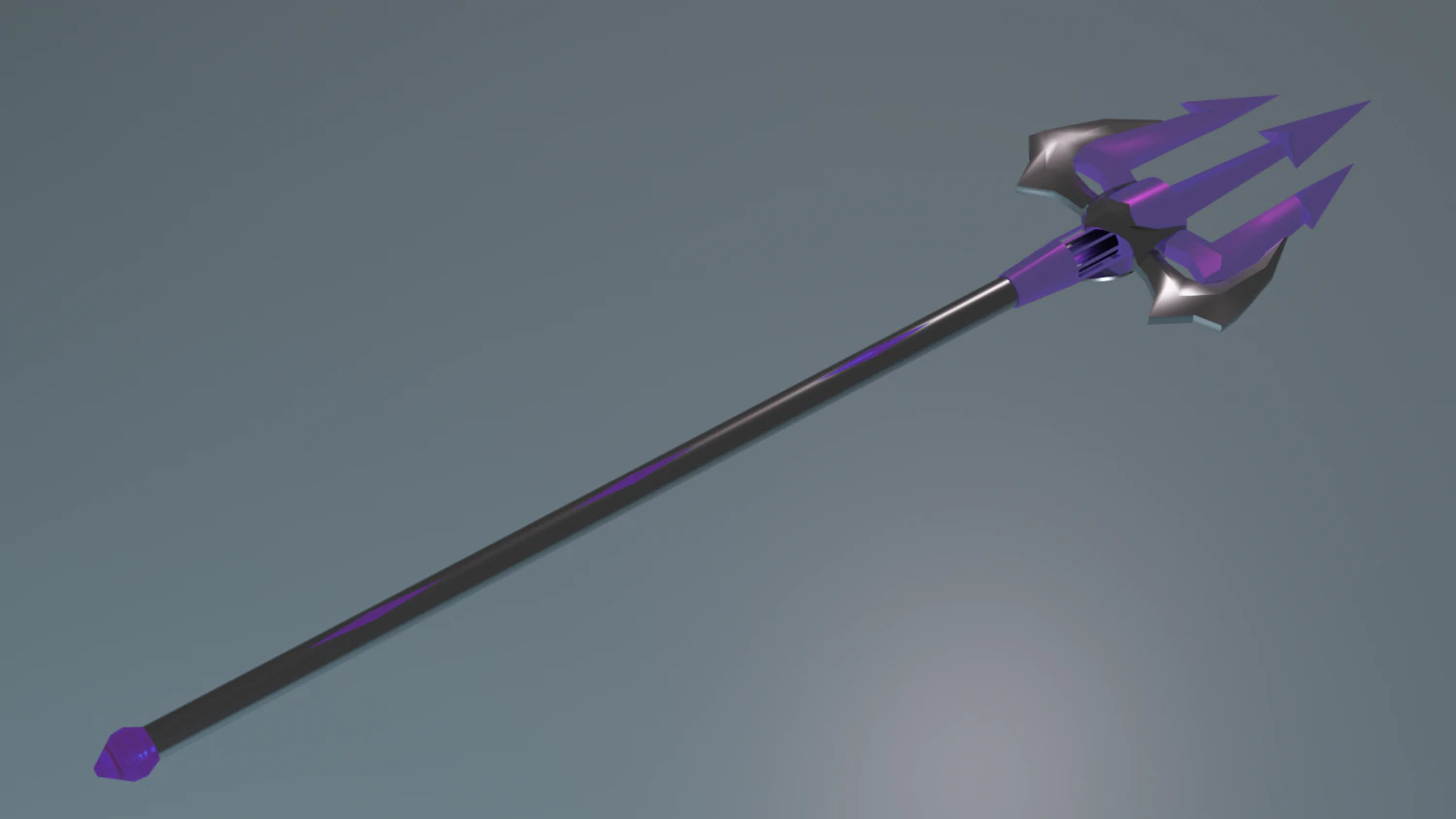 trident 3D Model .c4d .max .obj .3ds .fbx .stl .blend 
