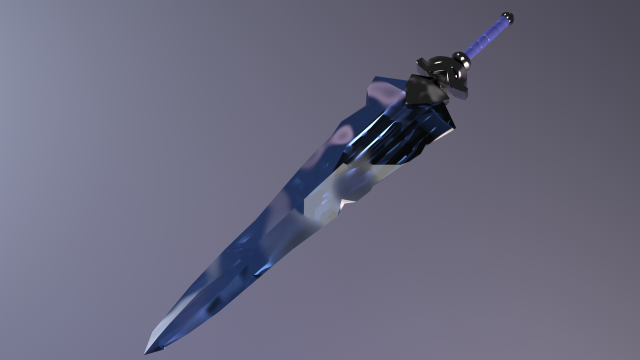 sword 3D 模型 .c4d .max .obj .3ds .fbx .stl .blend 