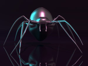 metallic spider 3D Модель
