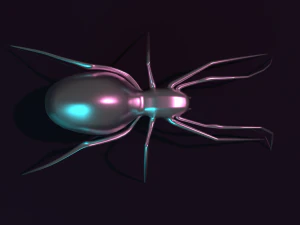 metallic spider 3D Model