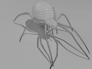 metallic spider 3D Model