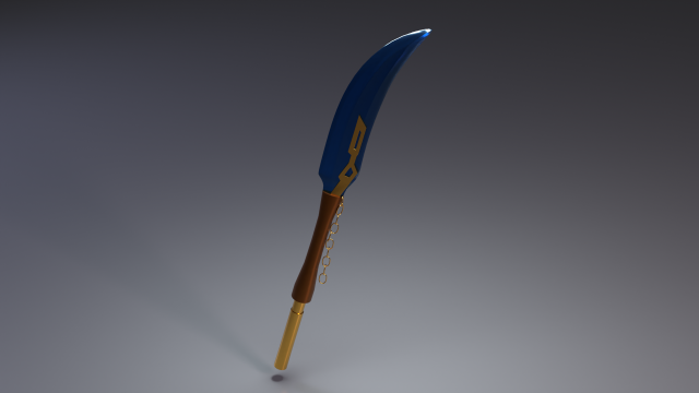 halberd 3Dモデル .c4d .max .obj .3ds .fbx .stl .blend 