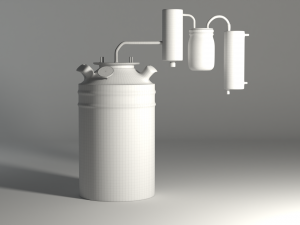 alcohol machine 3D Model