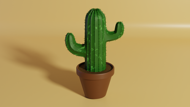 cactus Modèle 3D .c4d .max .obj .3ds .fbx .stl .blend