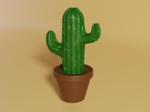 cactus Modèle 3D