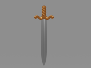 sword and shield 3D 模型