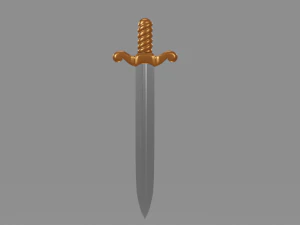 sword and shield 3D Model