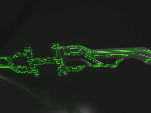 two handed sword 3D Model
