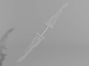 two handed sword Modèle 3D
