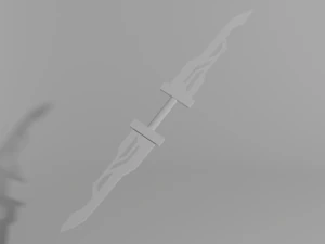 two handed sword 3D Model