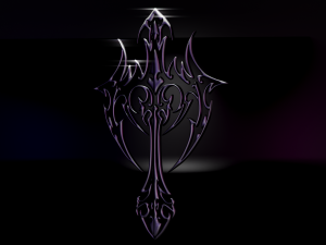 gothic cross Modèle 3D