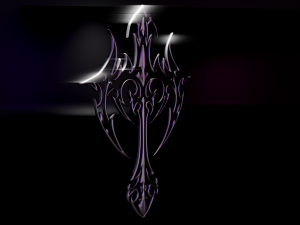 gothic cross Modèle 3D