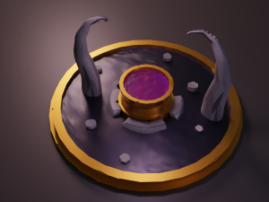 Fountain 3Dモデル