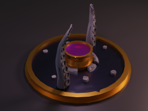 Fountain 3Dモデル
