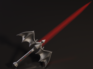 Fire Sword 3D Model