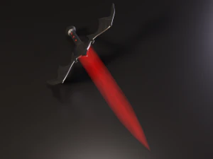 Fire Sword 3D Model