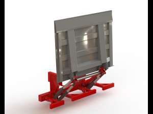 tail lift platform 3D Model