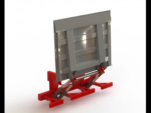 テールリフトプラットフォーム 3Dモデル