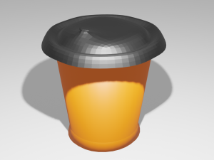 paper cup 3D Model