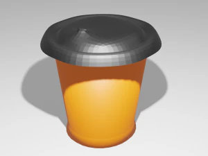 kağıt bardak 3D Model