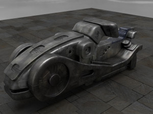 space bike Modelo 3D