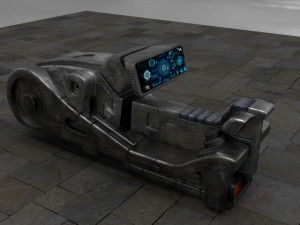 space bike 3Dモデル