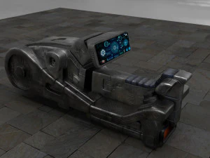 space bike 3D Model