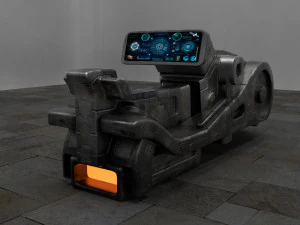 space bike 3D Model
