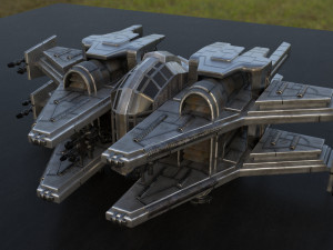 space ship 284 Modelo 3D