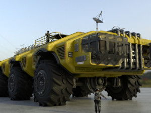 heavy caterpilla Modelo 3D