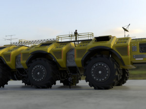 heavy caterpilla 3D Model