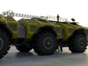 heavy caterpilla 3D Model