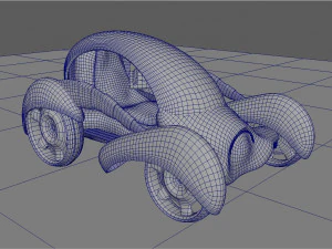 fluid crystal 3D Model