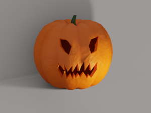 halloween pumpkin 3D 模型