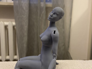 meplaha bjd doll 3D 模型