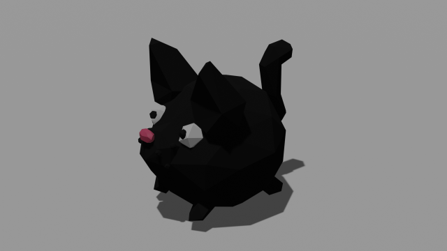 cat 3D मॉडल .c4d .max .obj .3ds .fbx .stl .blend 