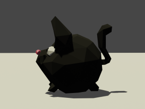 cat 3D मॉडल