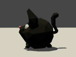 cat 3D Model
